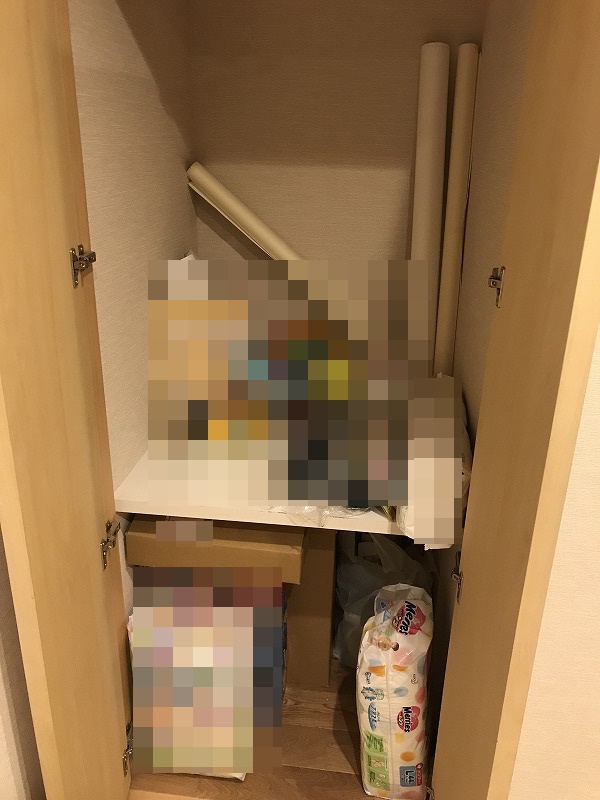 和室の収納の下段