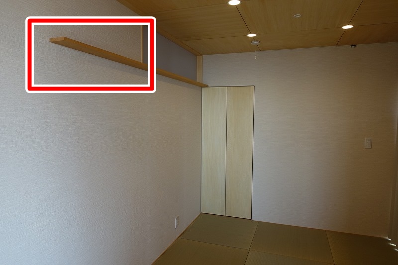 和室の簡易神棚