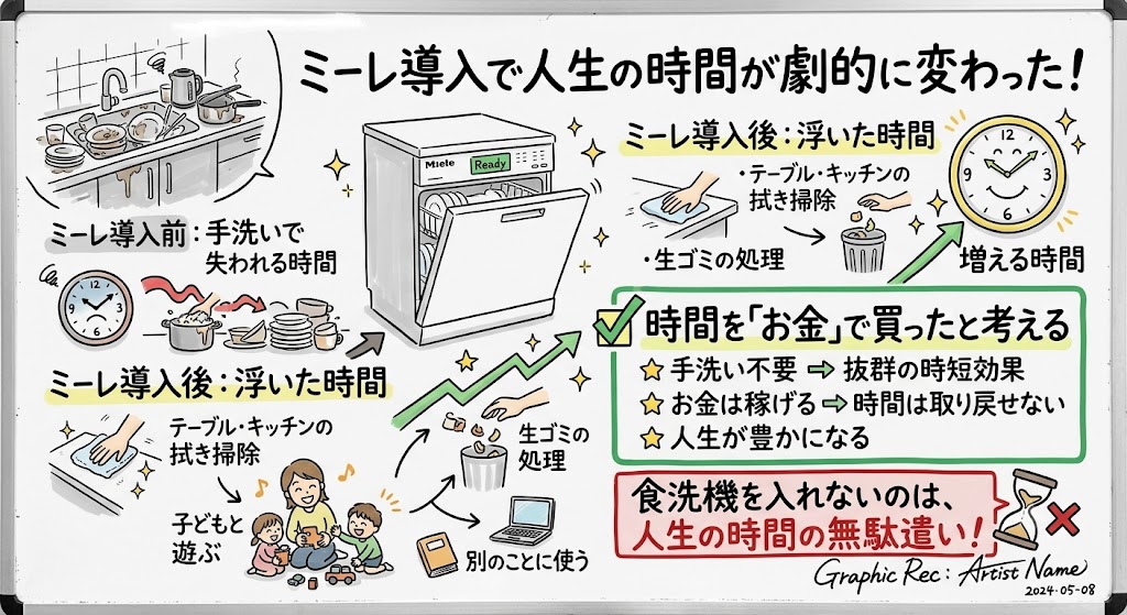 ミーレで劇的時短を実現して人生を豊かに
