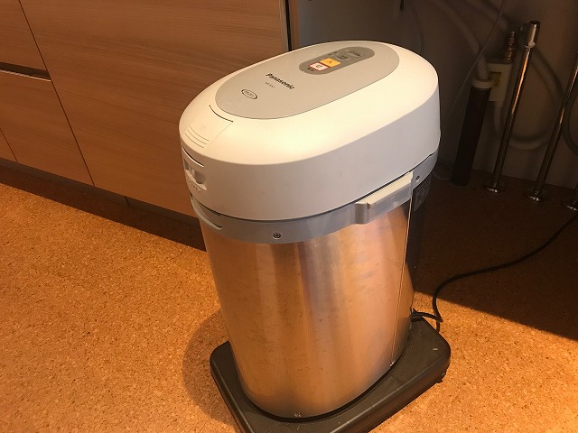 未使用品 Panasonic 家庭用生ごみ処理機 温風乾燥式 6L MS-N53-