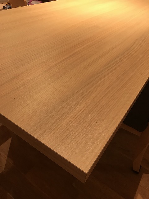 キッチンハウスダイニングテーブルレビュー【高さ・サイズ・色・素材 