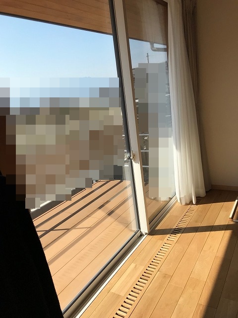 冬の日射取得の写真