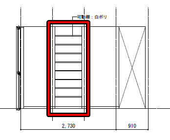 我が家の廊下の本棚