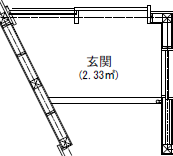 我が家の玄関