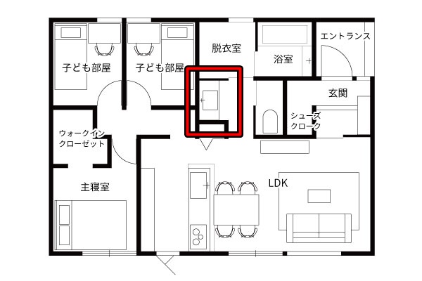 ローコストでコンパクトでも独立洗面台