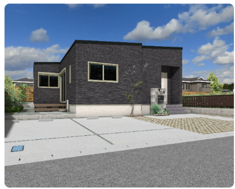 ももくりの家さんの平屋「プラン20」の外観