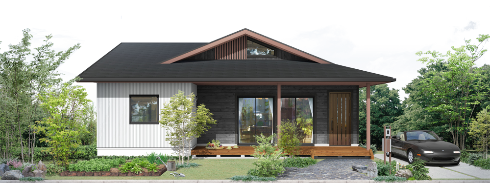 クライツさんの平屋「Style04」の外観