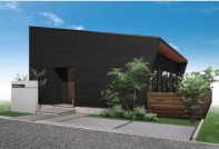 泉北ホームさんの平屋の外観